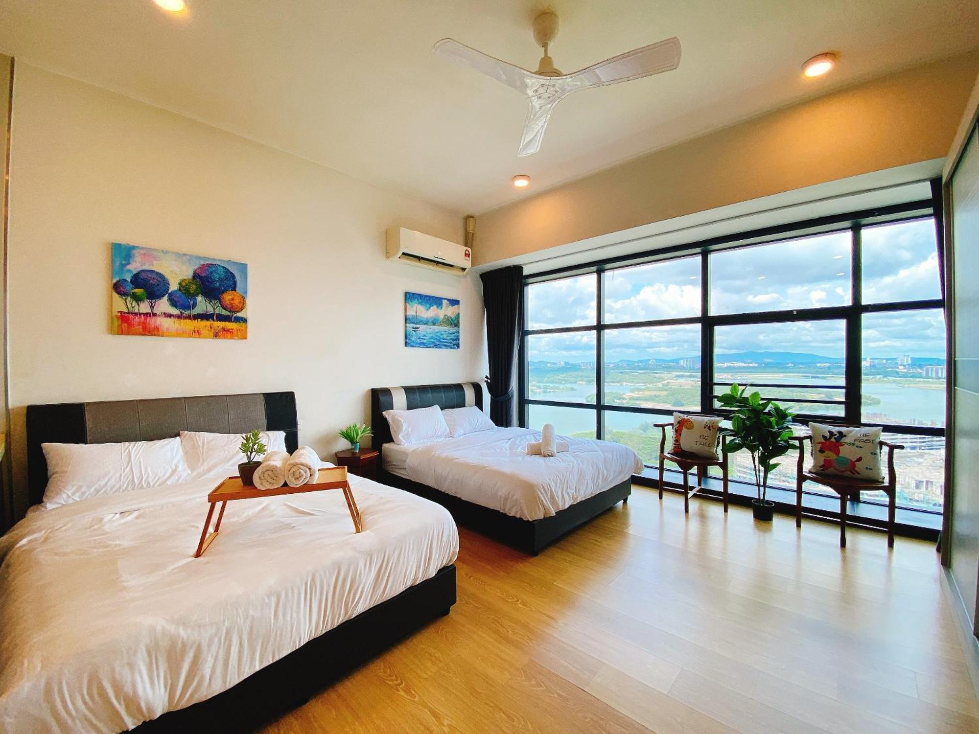 Апартаменты Seafront Country Garden Danga Bay By Lions Bay Джохор-Бару Номер фото